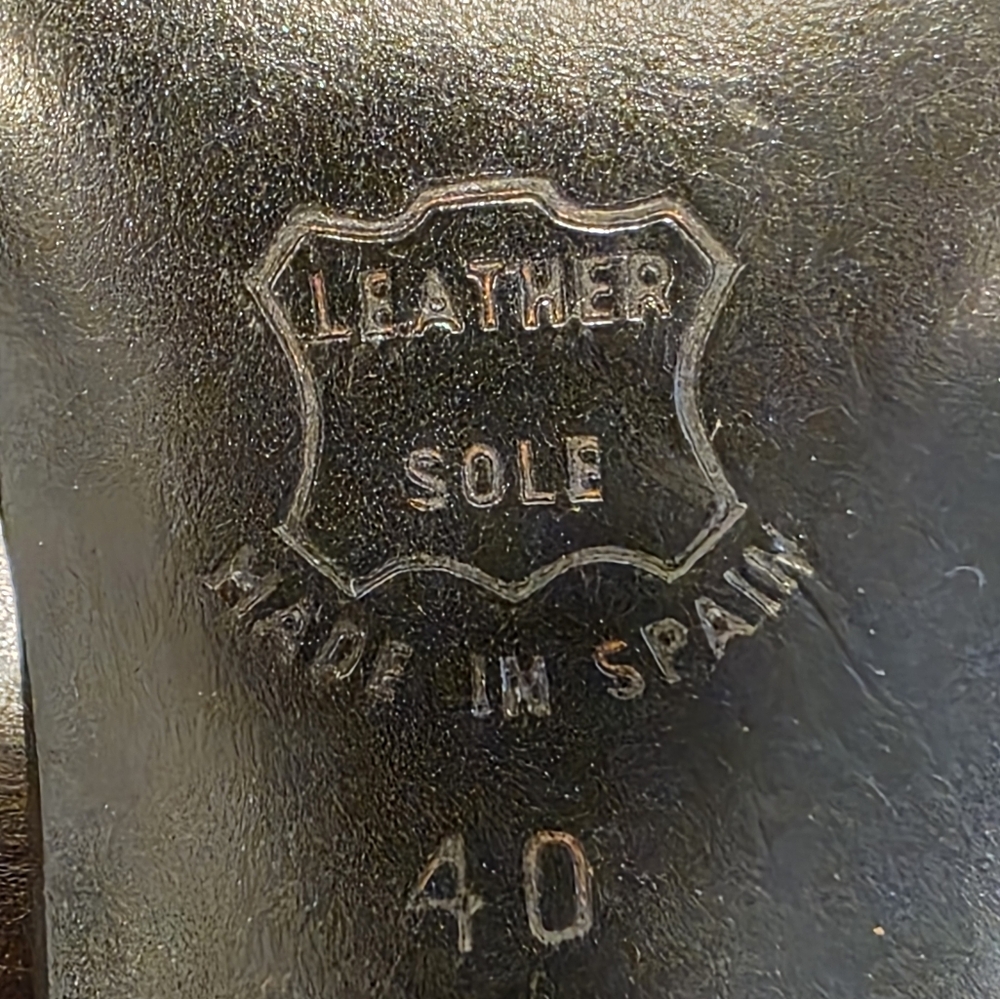 SALE Black Mules With Feather Accent - Picture 7 of 10